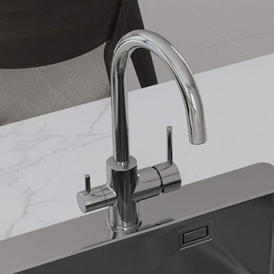 Deante Aster bateria kuchenna do filtra wody stojąca chrom BCH064M