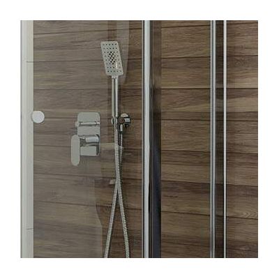 Deante Alpinia bateria wannowo-prysznicowa podtynkowa chrom BGA044P