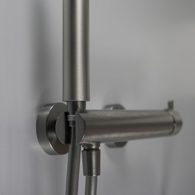 Deante Silia bateria prysznicowa ścienna titanium BQSD41M