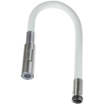 Deante Luno wylewka do baterii biała ABA_W74W