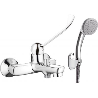 Deante Boro bateria wannowo-prysznicowa ścienna chrom BMO_011C