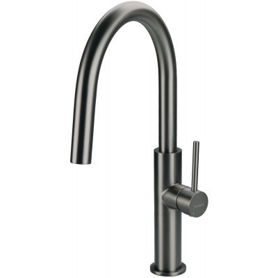 Deante Evora bateria kuchenna stojąca titanium BQJ_D62M