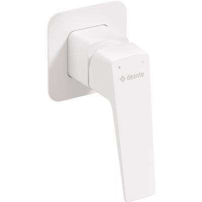 Deante Blur bateria prysznicowa podtynkowa biała BQLA44L