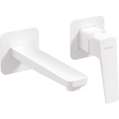 Deante Blur bateria umywalkowa podtynkowa biała BQL_A54L