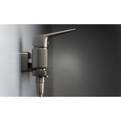 Deante Blur bateria wannowo-prysznicowa ścienna titanium BQL_D12M