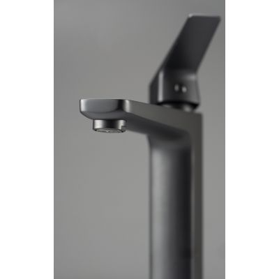 Deante Blur bateria umywalkowa stojąca czarna BQL_N20K