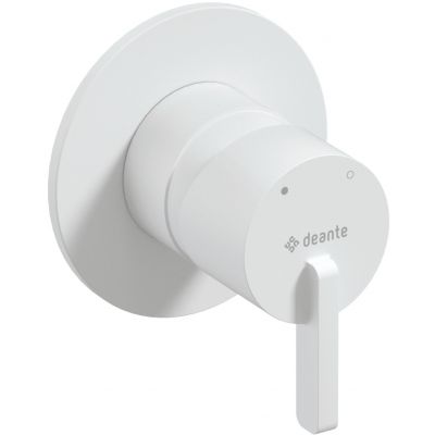 Deante Silia bateria prysznicowa podtynkowa biała BQS_A44L