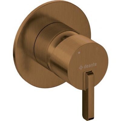 Deante Silia bateria prysznicowa podtynkowa brąz szczotkowany BQS_C44L