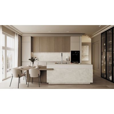 Deante Magnetic bateria kuchenna stojąca stal szczotkowana BRM_F75M