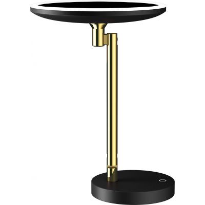 Deante Silia lusterko kosmetyczne 22x39,2 cm z oświetleniem LED złoty połysk ADIZ812