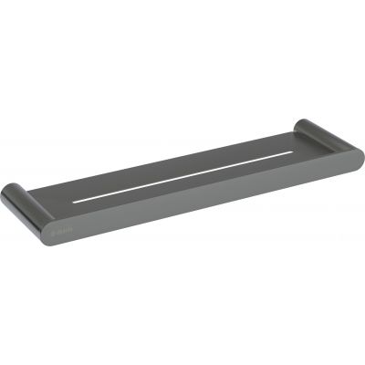 Deante Round półka łazienkowa 43,1 cm titanium ADR_D511