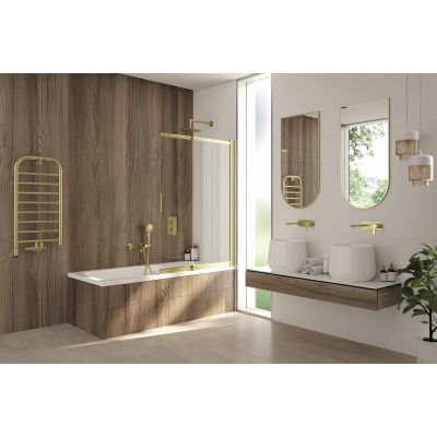 Deante Silia grzejnik łazienkowy drabinkowy 85x50 cm złoty mat AGI_RG31