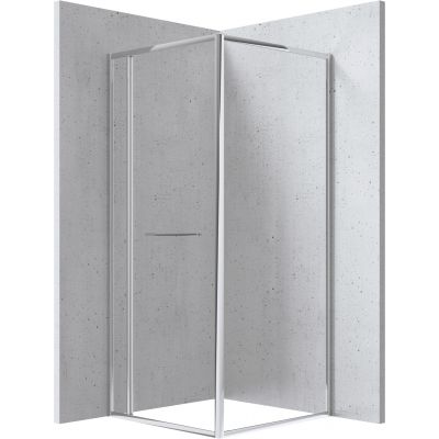 Deante Blur kabina prysznicowa 90x90 cm kwadratowa chrom połysk/szkło przezroczyste KQB_0099P