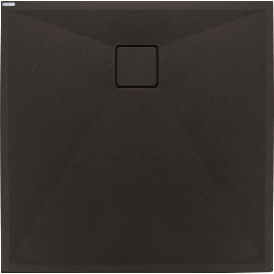 Deante Correo Nero brodzik 80x80 cm kwadratowy czarny mat KQRN42B