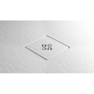 Deante Silia brodzik prostokątny z maskownicą 90x80 cm biały KSKA00809B