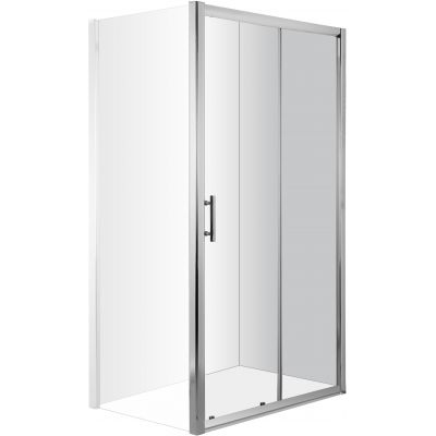 Deante Cynia drzwi prysznicowe 110 cm chrom/szkło przezroczyste KTC011P