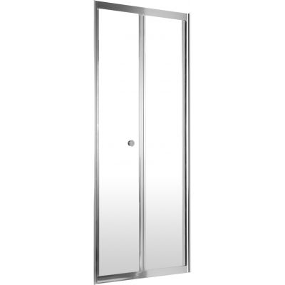 Deante Jasmin Plus drzwi prysznicowe 90 cm wnękowe chrom połysk/szkło przejrzyste KTJ021D