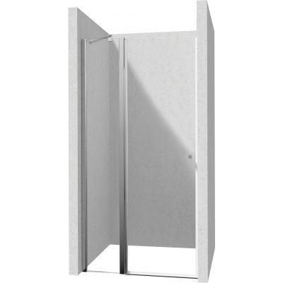 Deante Kerria Plus drzwi prysznicowe 120 cm chrom/szkło przezroczyste KTSU045P