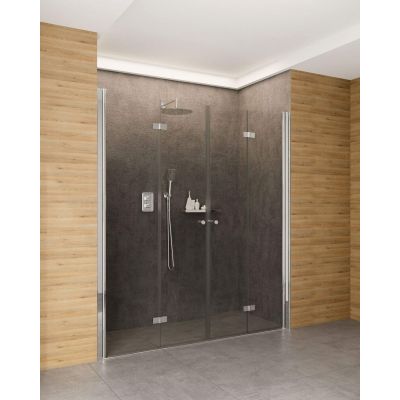 Deante Kerria Plus drzwi prysznicowe 90 cm chrom/szkło przezroczyste KTSX041P
