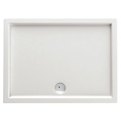 Deante Deep Plus II brodzik 90 cm półokrągły biały KTU041B