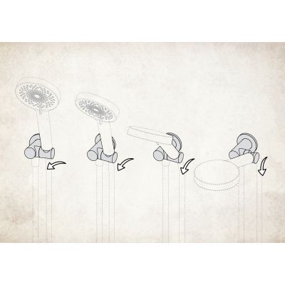 Deante Cascada przyłącze kątowe miedź NAC_M57K