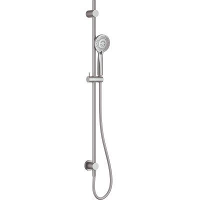 Deante Arnika zestaw prysznicowy ścienny stal szczotkowana NQA_F61K