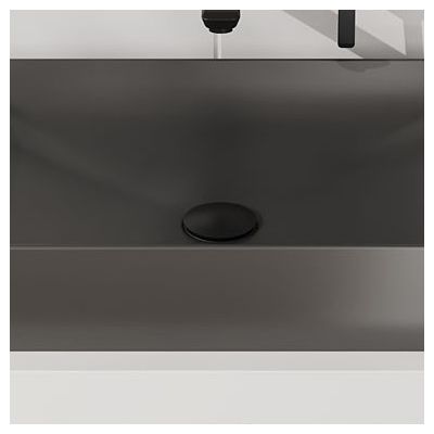 Deante Click-Clack korek do umywalki click-clack bez przelewu czarny mat NHCB10A