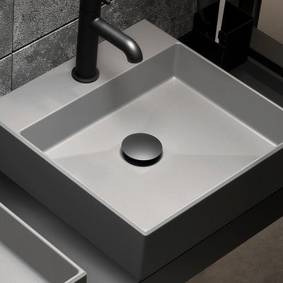 Deante Click-Clack korek do umywalki click-clack czarny mat NHCN10U