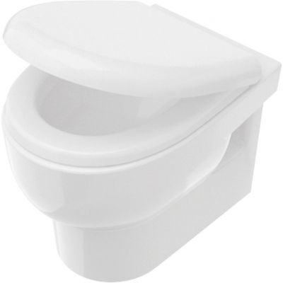 Deante Avis miska WC wisząca bez kołnierza z deską wolnoopadającą biały CDAD6ZPW