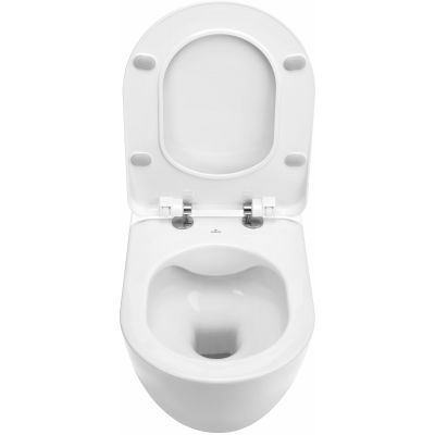 Deante Peonia miska WC wisząca z deską wolnoopadającą biały połysk CDED6ZPW