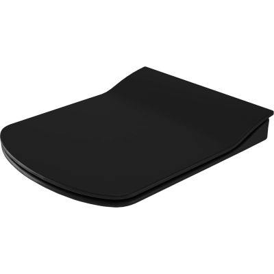 Deante Blur Slim deska sedesowa wolnoopadająca czarna CDZ_NZOZ