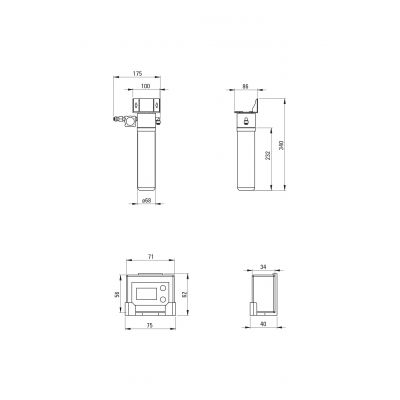 Deante filtr podzlewozmywakowy BFF_XZFP