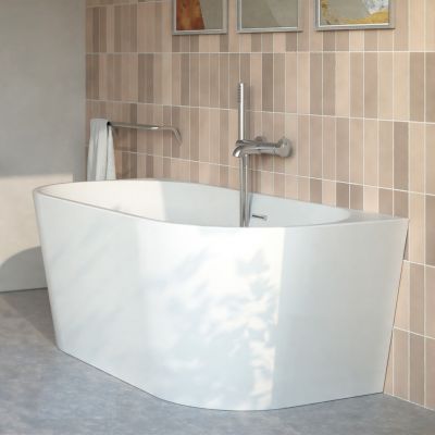 Deante Silia wanna przyścienna 160x75 cm biała KDS016W