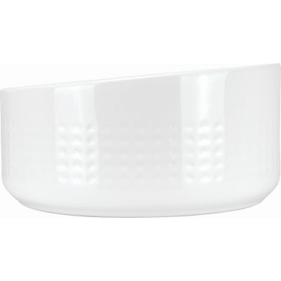 Deante Arnika umywalka 36x36 cm okrągła nablatowa biała CGN_6U3S