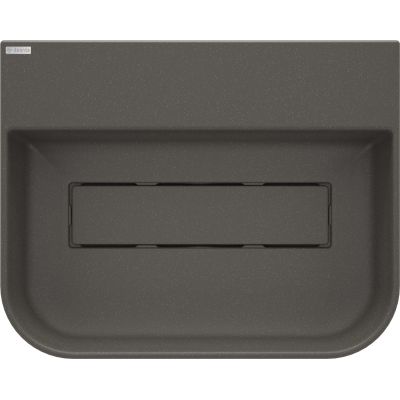 Deante Arnika umywalka 50,5x40,5 cm nablatowa antracyt CQA_TU5S