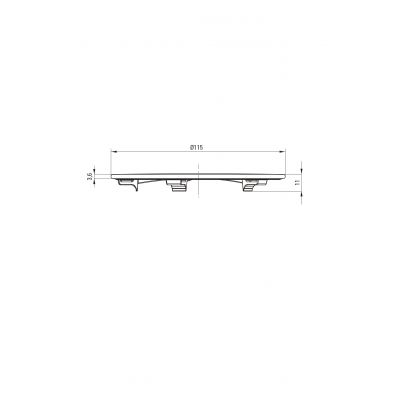 Deante Olfato zlewozmywak stalowy z syfonem 76x50,5 cm stal ZPO_010C