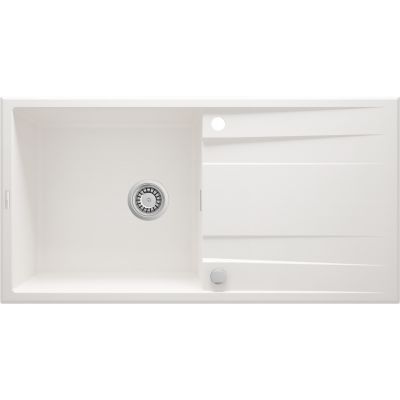 Deante Eridan zlewozmywak granitowy 100x52 cm alabaster ZQEA713