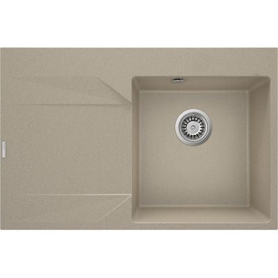 Deante Evora zlewozmywak granitowy 76x50 cm beżowy ZQJ_711L