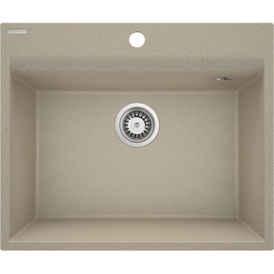 Deante Corio zlewozmywak granitowy 60x50 cm beżowy ZRC_710A