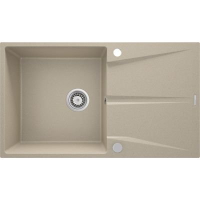 Deante Corio zlewozmywak granitowy 86x50 cm beżowy ZRC_711A