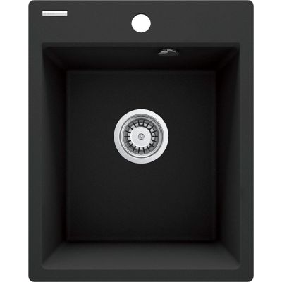 Deante Corio zlewozmywak granitowy 50x40 cm grafit metalik ZRC_G103