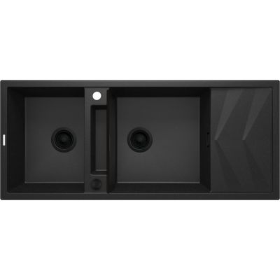 Deante Magnetic zlewozmywak granitowy 116x50 cm grafitowy ZRM_G213