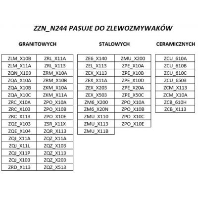 Deante ociekacz ZZN_N244