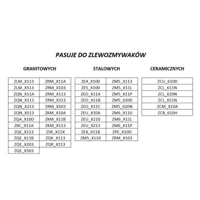 Deante ociekacz ZZN_N249