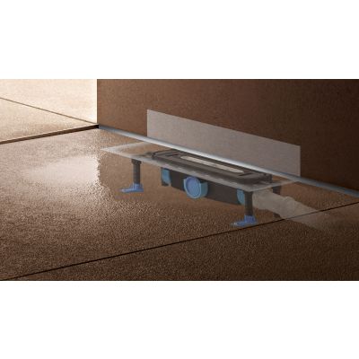 Dallmer CeraWall Individual rynna odpływu liniowego 90 cm stal nierdzewna 535207