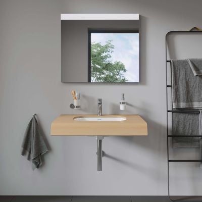 Duravit D-Code umywalka 49,5x29 cm prostokątna podblatowa biała 0338490000