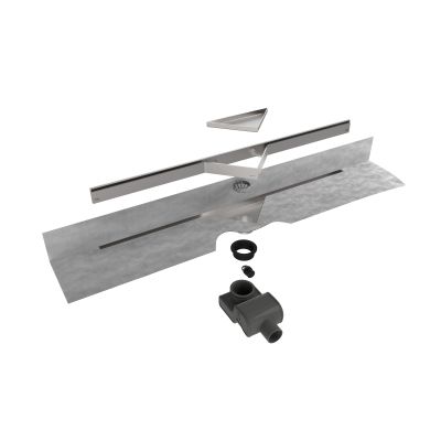 Easy Drain S-Line odpływ prysznicowy 70 cm liniowy stal szlachetna szczotkowana S-LINE-700