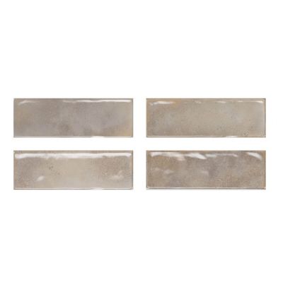 El Barco Vogue dekor ścienny 20x6,5 cm beżowa-szara