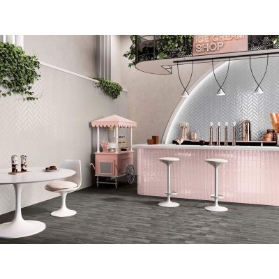 El Barco Kendal dekor ścienny 20x6,5 cm beżowa-biała