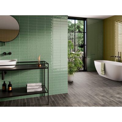 El Barco Kendal dekor ścienny 20x6,5 cm zielona